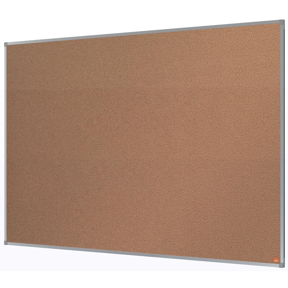 Nobo opslagstavle i kork med aluminiumsramme