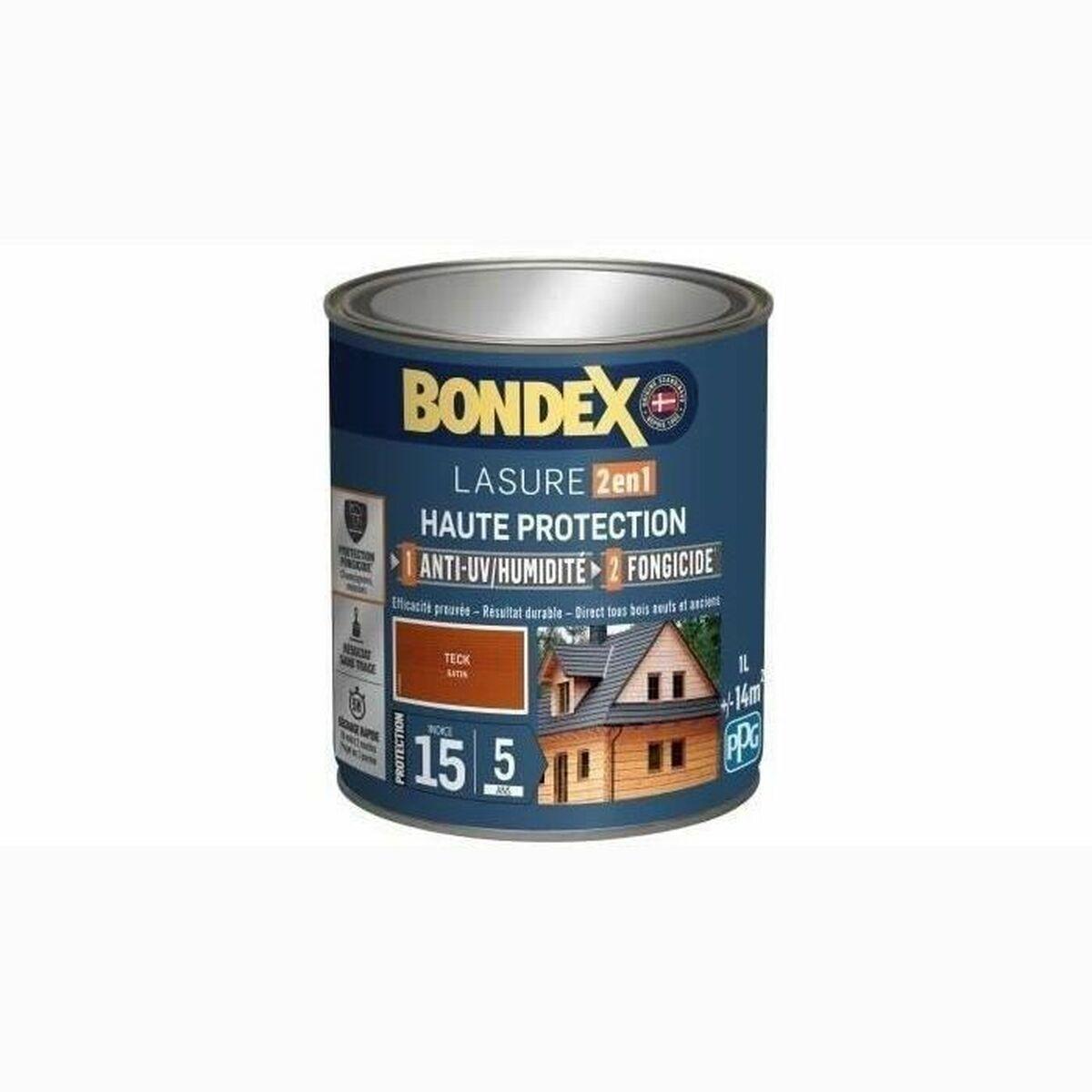 Bondex grunderingsmaling - grå, satin, 1 l