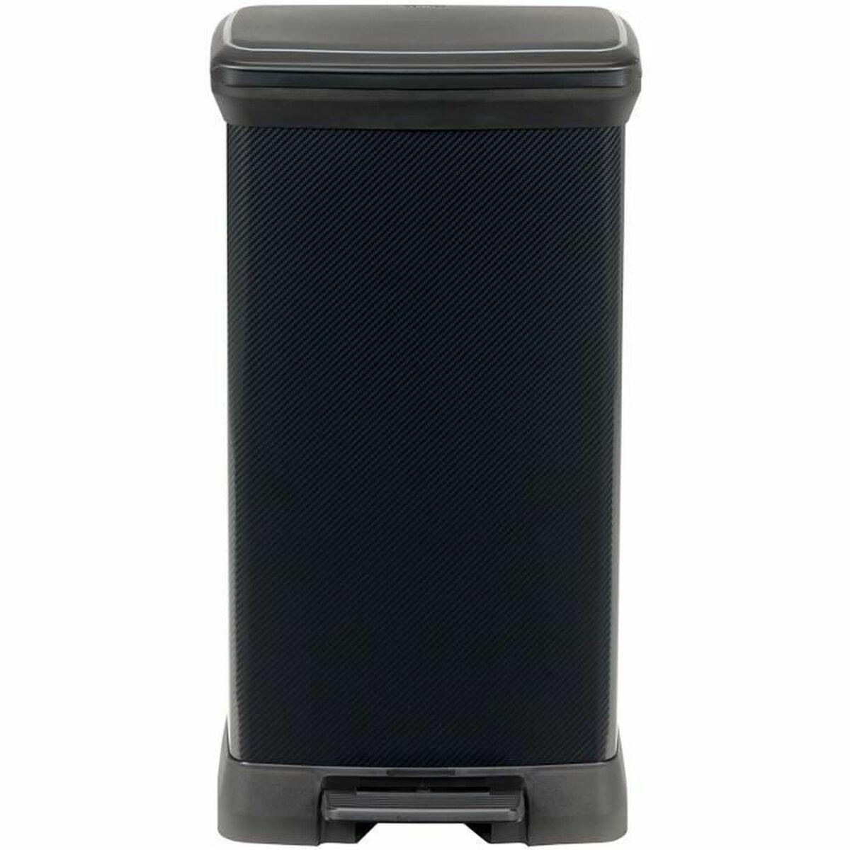 Skraldespand Curver Sort 50 L