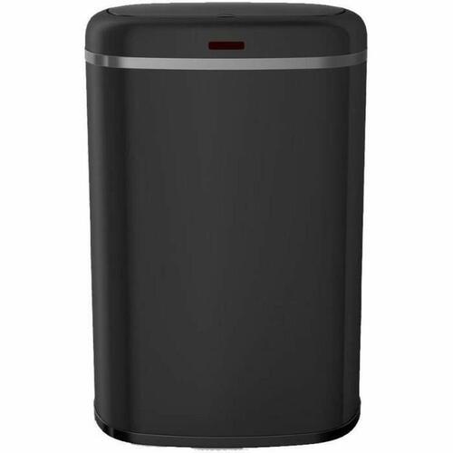 Skraldespand Kitchen Move Sort Rustfrit stål 58 L