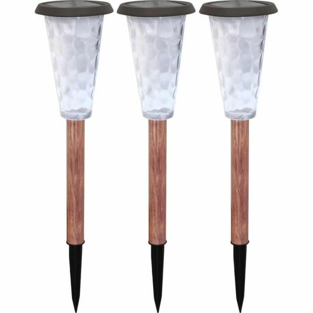 Solcellelampe Canopo Natur 20 lm - sæt á 3