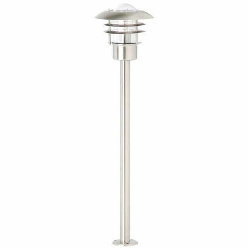 Solcellelampe Brilliant Terrence Gennemsigtig Sølvfarvet 60 W
