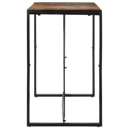Barbord 140x70x110 cm massivt genbrugstræ