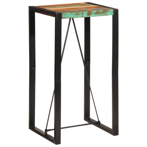 Barbord 60x55x110 cm massivt genbrugstræ
