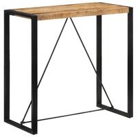 Barbord 110x55x110 cm massivt ru mangotræ