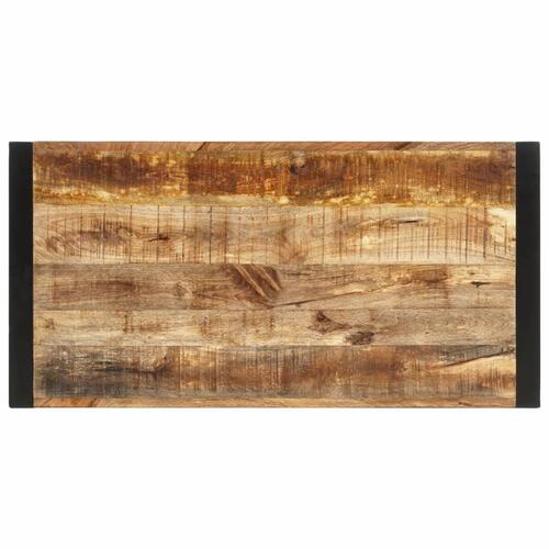 Barbord 110x55x110 cm massivt ru mangotræ