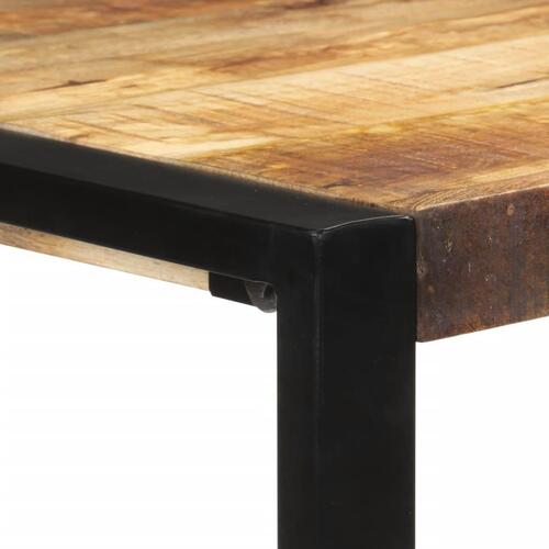 Barbord 110x55x110 cm massivt ru mangotræ