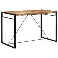 Barbord 175x90x110 cm massivt ru mangotræ