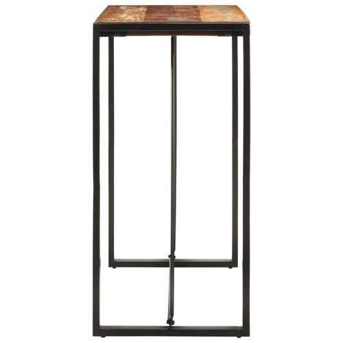 Barbord 110x55x110 cm massivt genbrugstræ