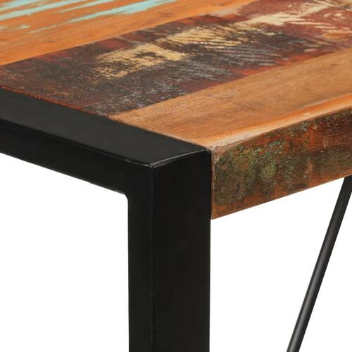 Barbord 110x55x110 cm massivt genbrugstræ