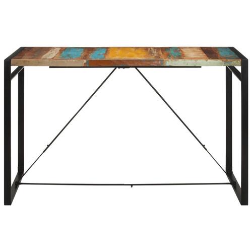 Barbord 175x90x110 cm massivt genbrugstræ