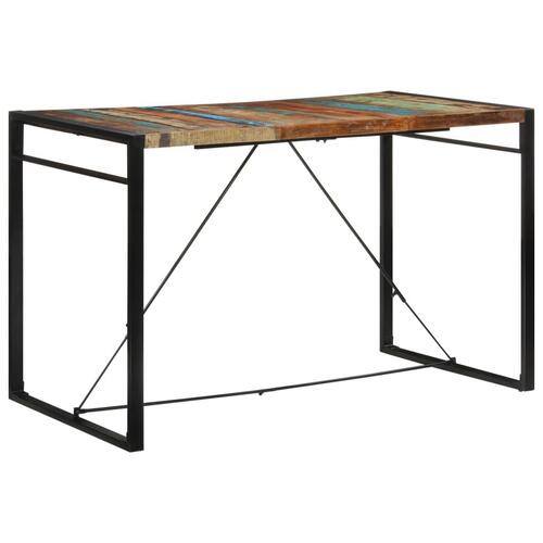Barbord 175x90x110 cm massivt genbrugstræ