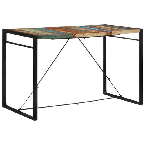 Barbord 175x90x110 cm massivt genbrugstræ