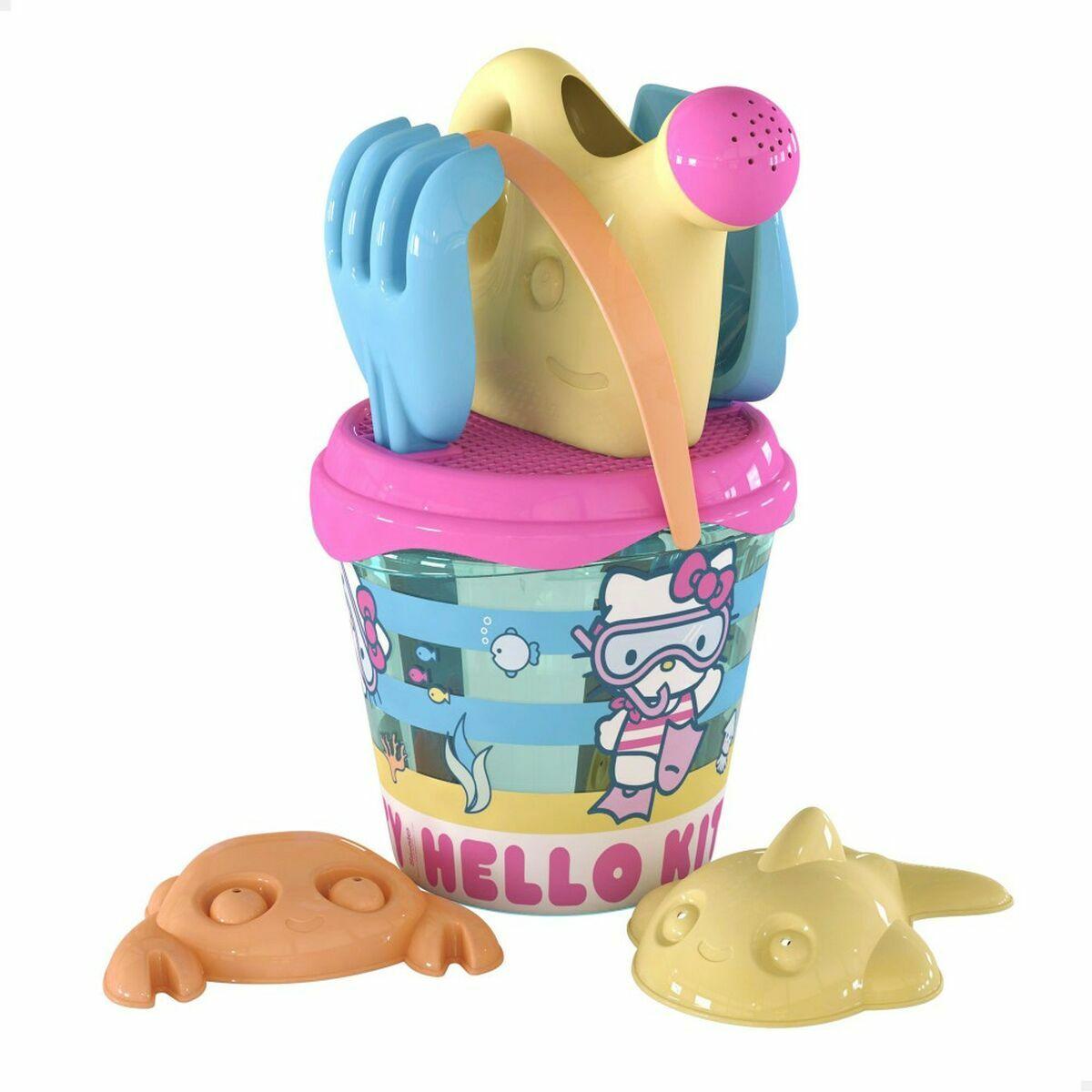 Hello Kitty sandlegetøjssæt - strandspand 18 cm