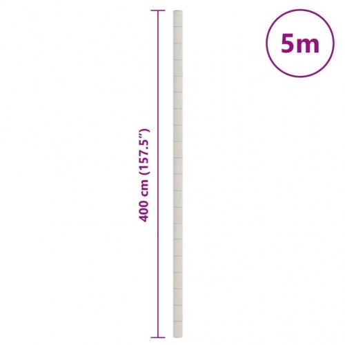 Ukrudtsdug 4×5 m i PP - hvid, 60 g/m²