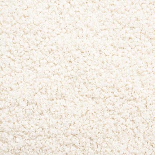 Modulær sofa fodskammel modul 100x100x48 cm cremefarvet
