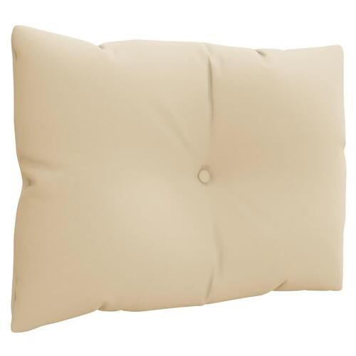 Pallehynder 3 stk. stof beige