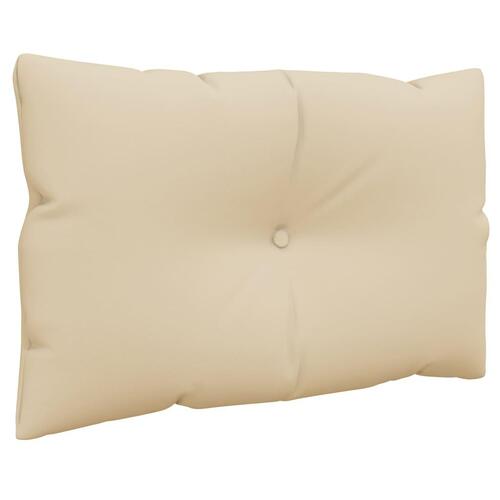 Pallehynder 3 stk. stof beige