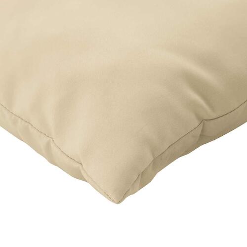 Pallehynder 3 stk. stof beige