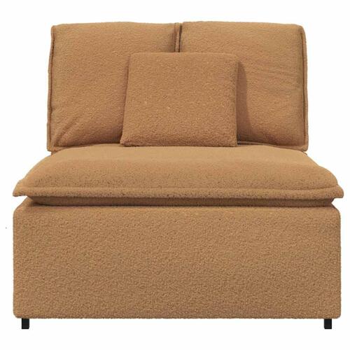 Modulopbygget sofacentermodul med hynder 100 cm beige