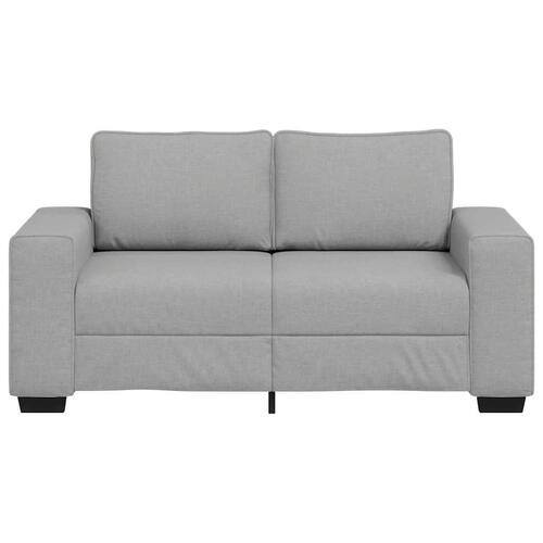 2-personers sofa 120 cm stof skygrå