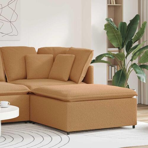 Modulær sofa fodskammel modul 100x100x48 cm beige