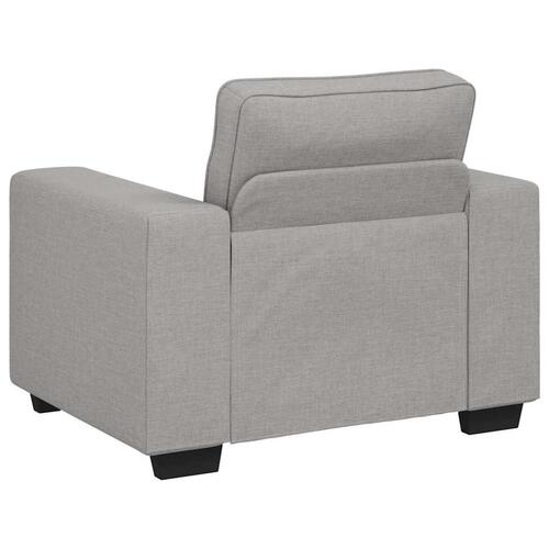 Sofastol 55 cm stof skygrå