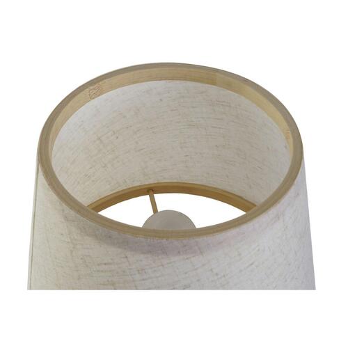 Bordlampe DKD Home Decor Brun Natur Bambus 50 W 220 V 24 x 24 x 34 cm
