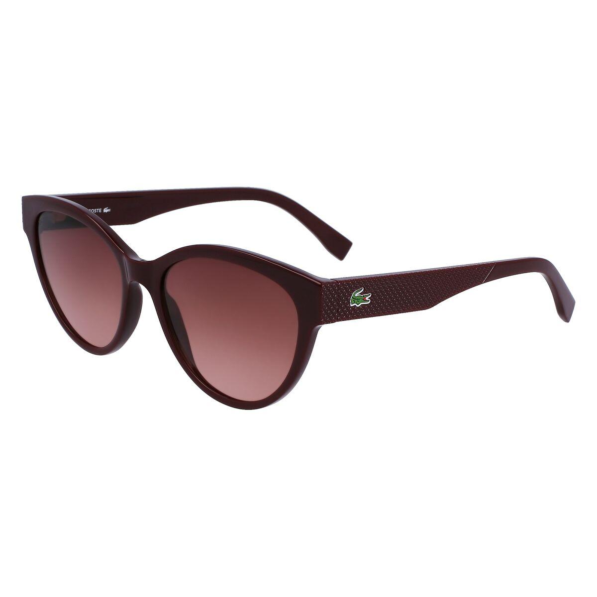 Lacoste L983S-601 damesolbriller - brun/rød, Ø 55 mm