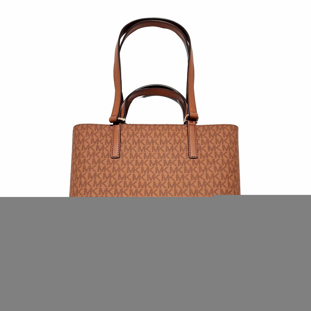 Michael Kors Kelli skuldertaske - brun, 30 × 27 × 9 cm