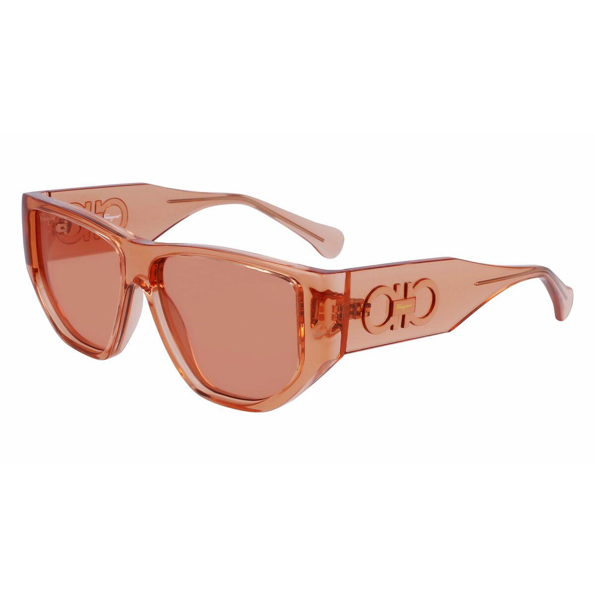 Salvatore Ferragamo SF1077S-838 solbriller - orange/pink, 56 mm