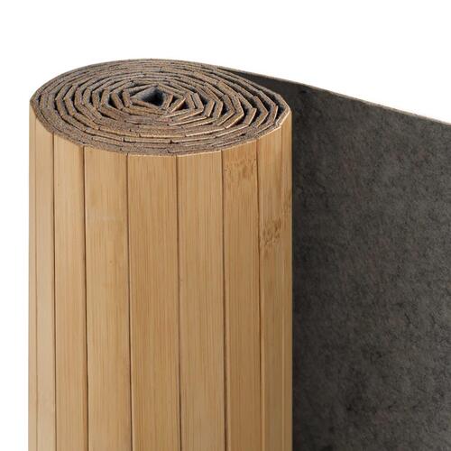 Rumdeler bambus 250x165 cm naturfarvet