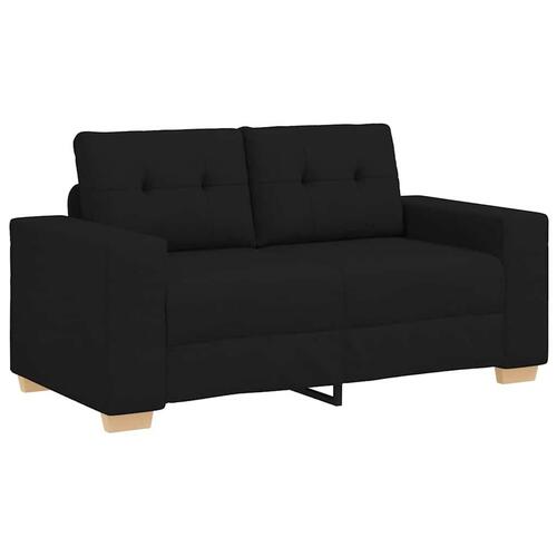 Elskovssofa 120 cm stof sort