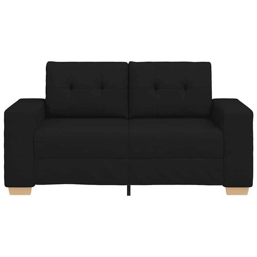 Elskovssofa 120 cm stof sort