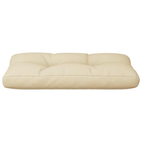 Pallehynde 70x40x12 cm stof beige