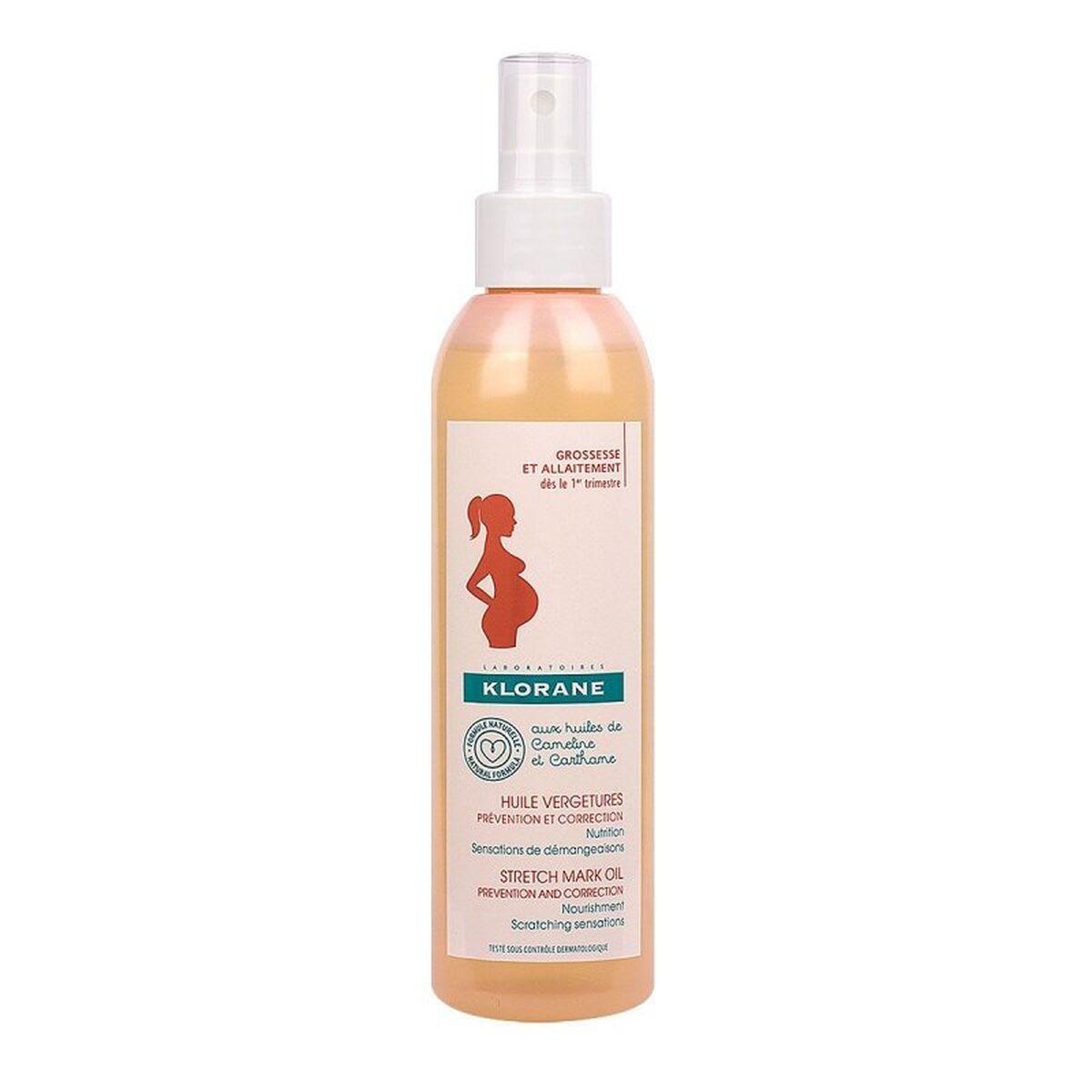 Anti-strækmærke kropsolie Klorane 200 ml