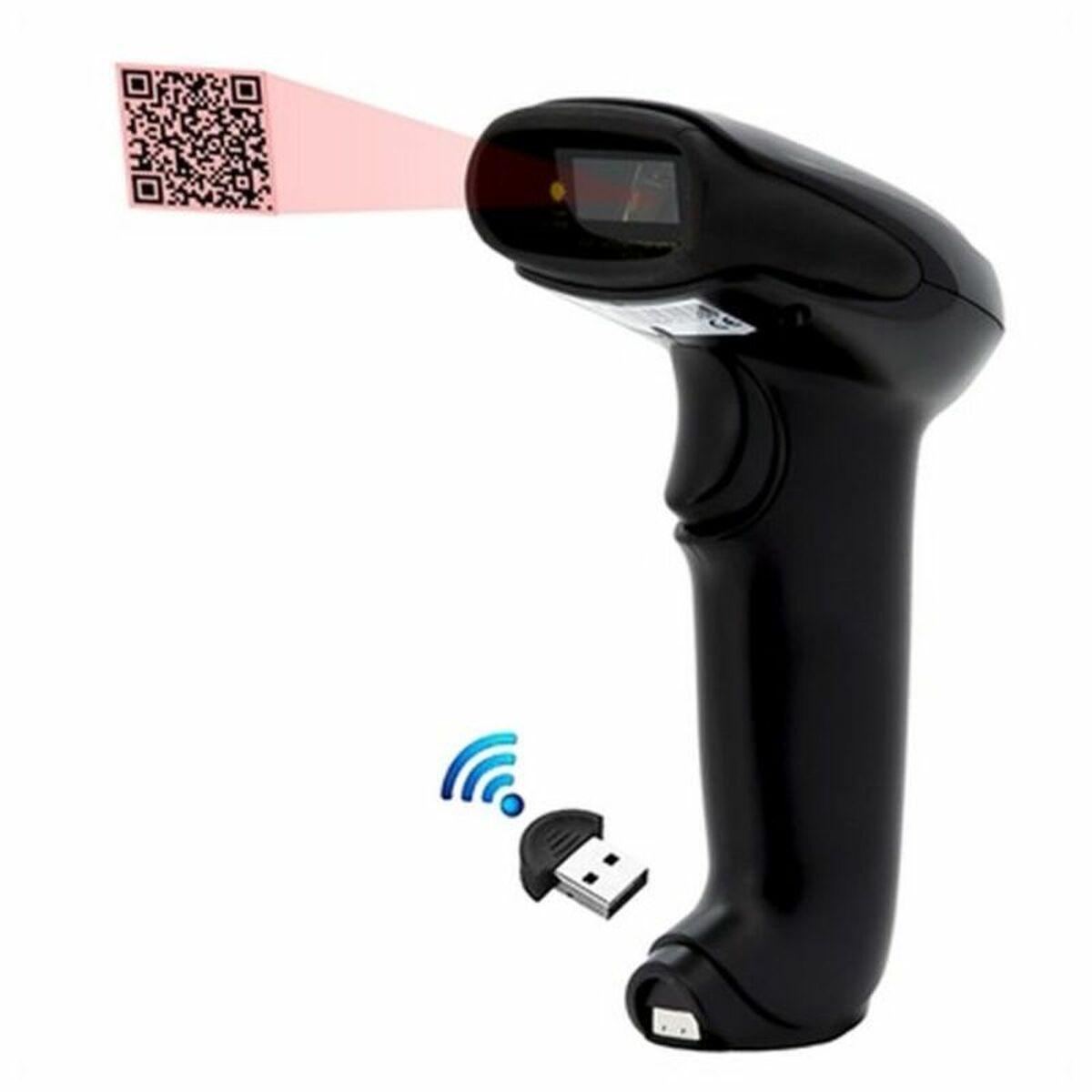 Iggual IGG315699 trådløs stregkodelæser, 300 scan/s, Bluetooth, sort