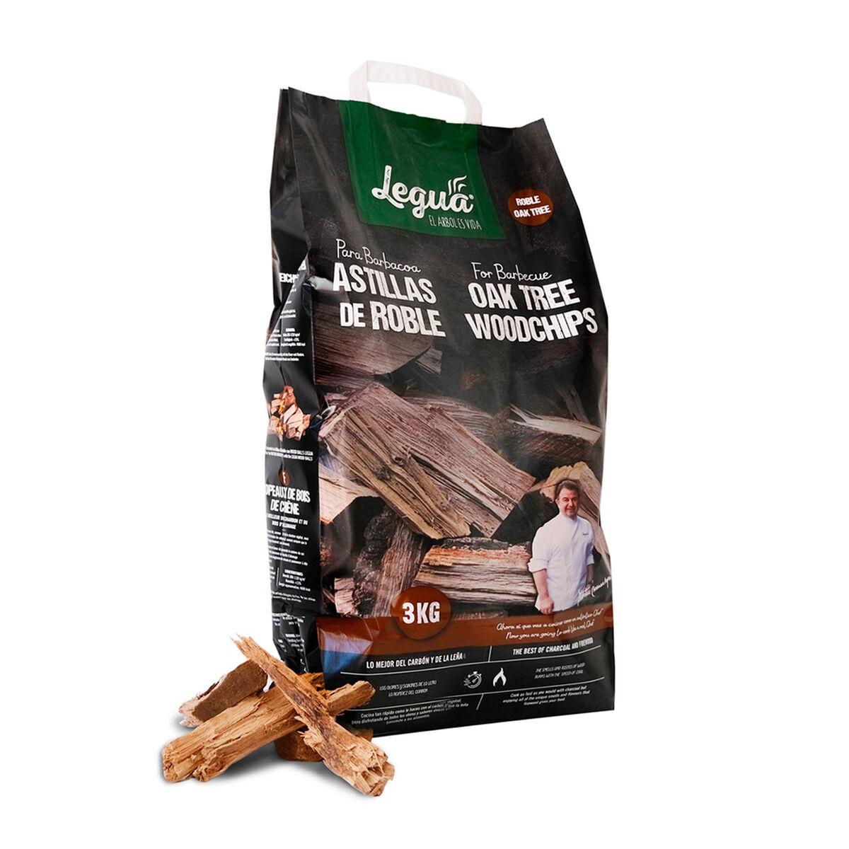 Legua aromatiske røgchips - eg, 3 kg
