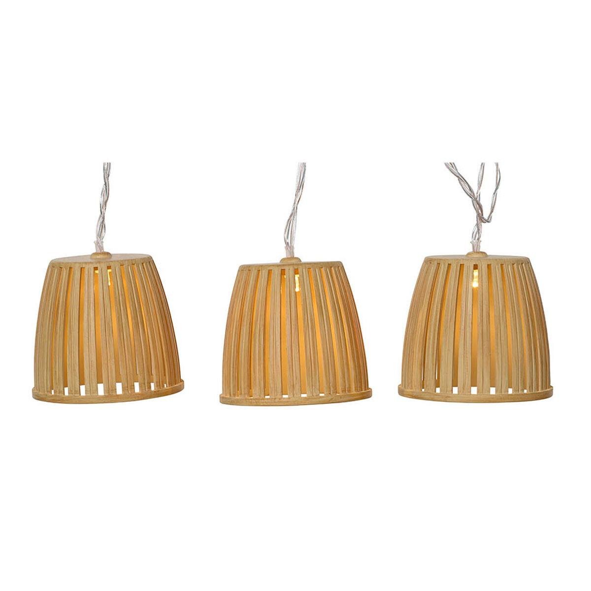 Lumineo LED guirlande, trælook, 4,5 m, 10 LED, solar