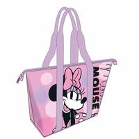 Strandtaske Minnie Mouse Pink 47 x 33 x 15 cm