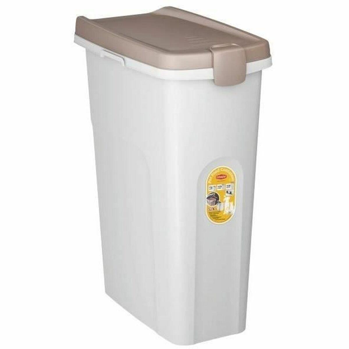 Kerbl madbeholder 40 l - hvid opbevaringscontainer