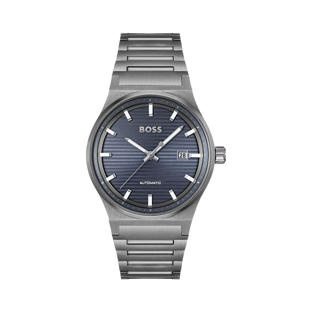 Hugo Boss herreur 1514119 - automatisk, Ø 37 mm, blå skive