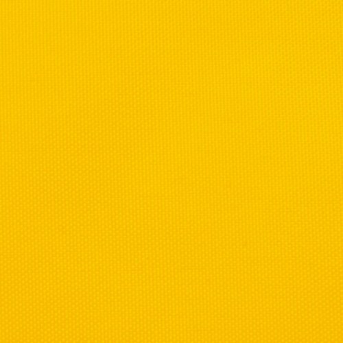 Solsejl 4x4 m firkantet oxfordstof gul