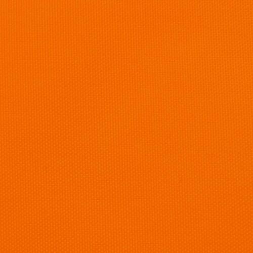 Solsejl 5x5x5 m trekantet oxfordstof orange