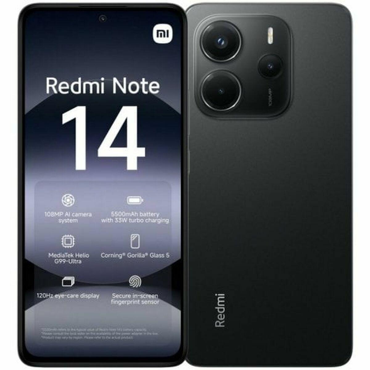Smartphone Xiaomi Redmi Note 14 HELIO G99 ULTRA 6 GB RAM 128 GB Sort 6,67"