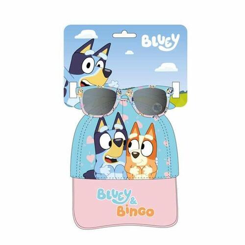 Børnekasket Bluey Blå