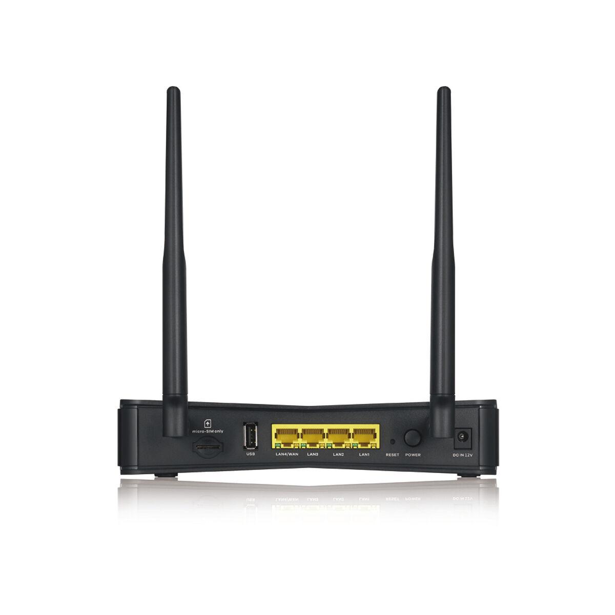 Router ZyXEL LTE-3301PLUS-EU0102F Sort USB 2.0 Ethernet LAN Wi-Fi