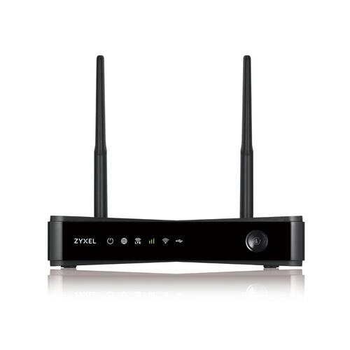 Router ZyXEL LTE-3301PLUS-EU0102F Sort USB 2.0 Ethernet LAN Wi-Fi