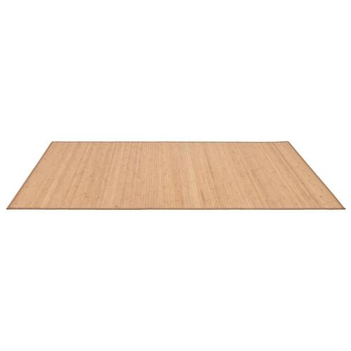 Gulvtæppe 150x200 cm bambus brun