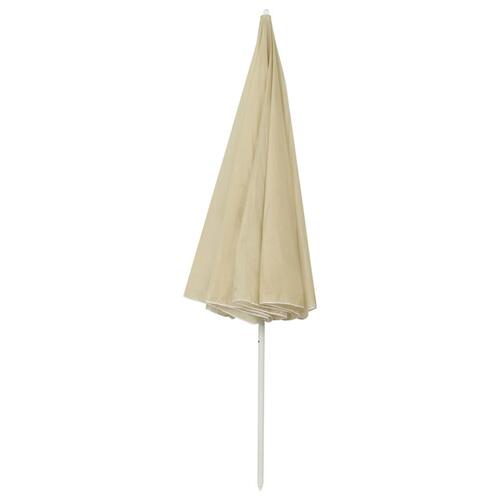Strandparasol 300 cm sandgul